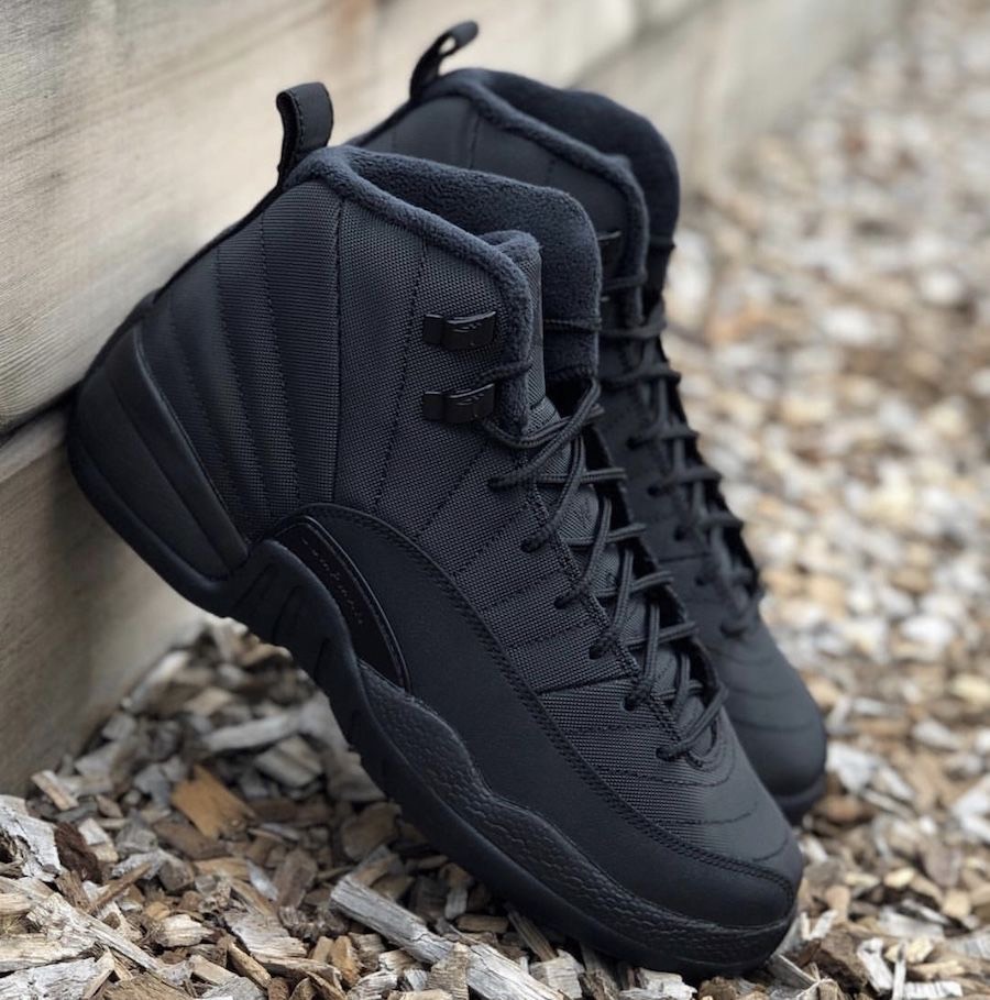 Jordan Retro 12 Winter Black