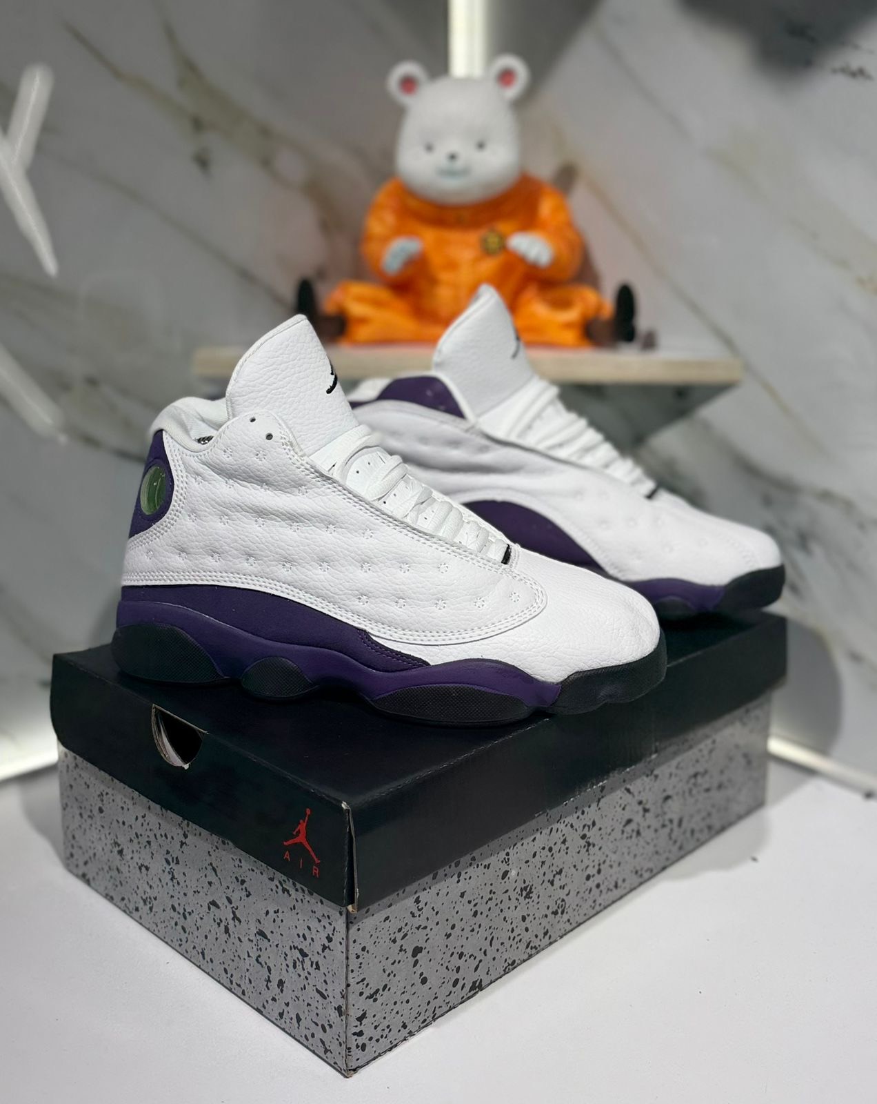Nike Air Jordan Retro 13 Lakers Blanco