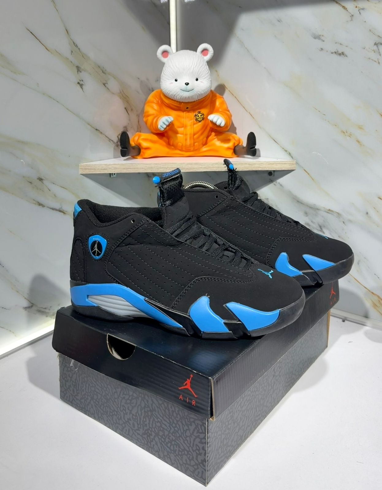 Nike Air Jordan Retro 14 Azul Negro