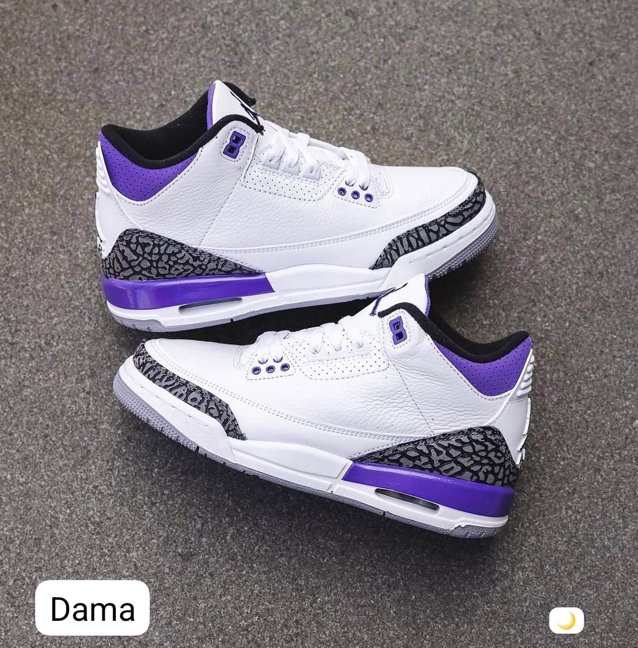 Nike Air Jordan Retro 3 Dark Iris