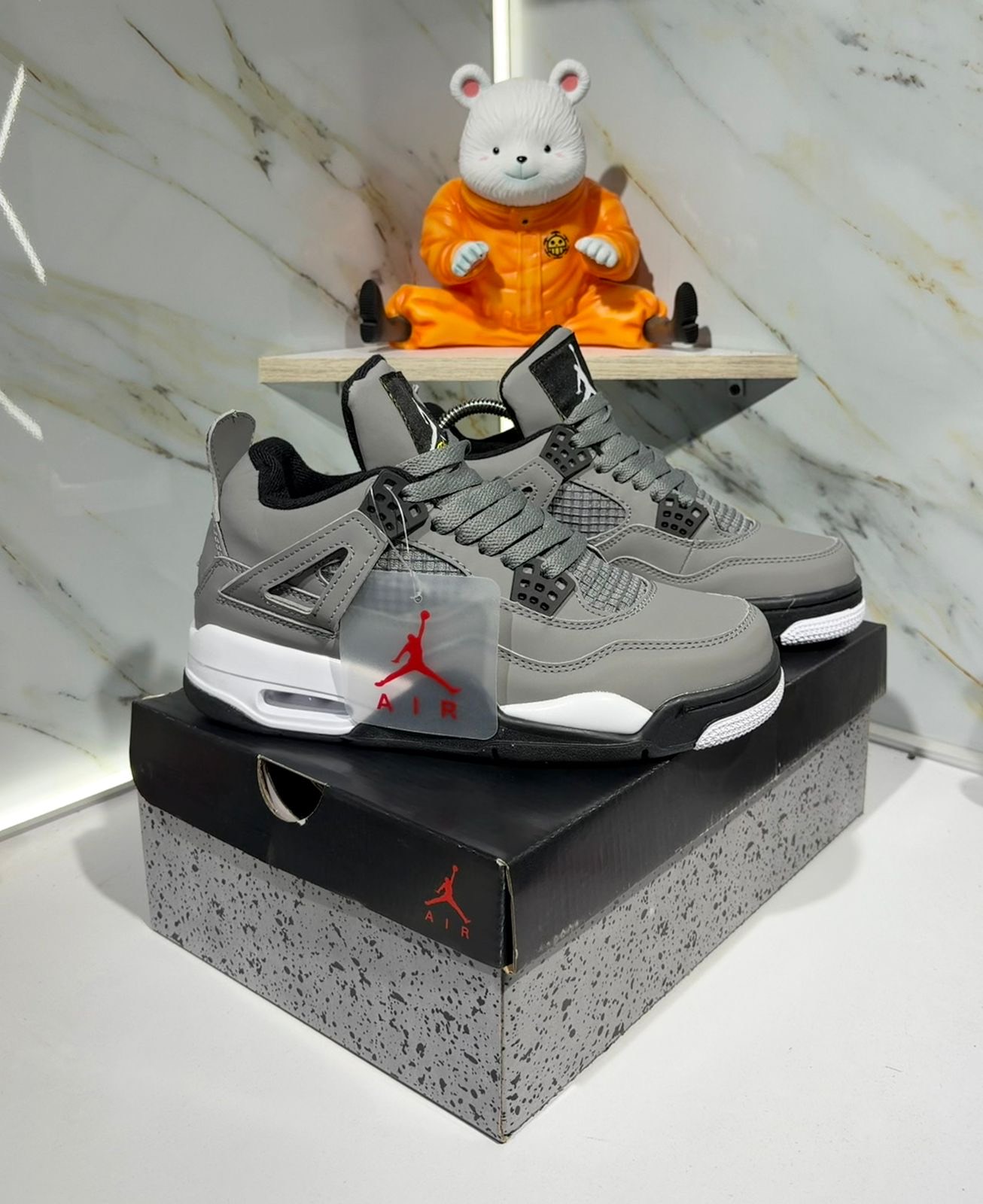 Nike Air Jordan Retro 4 Gris
