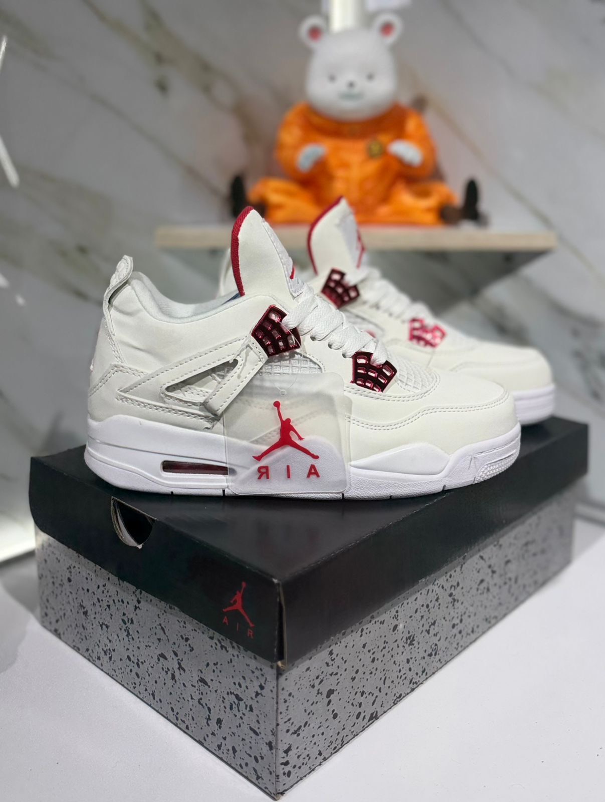 Nike Air Jordan Retro 4 Metallic Red