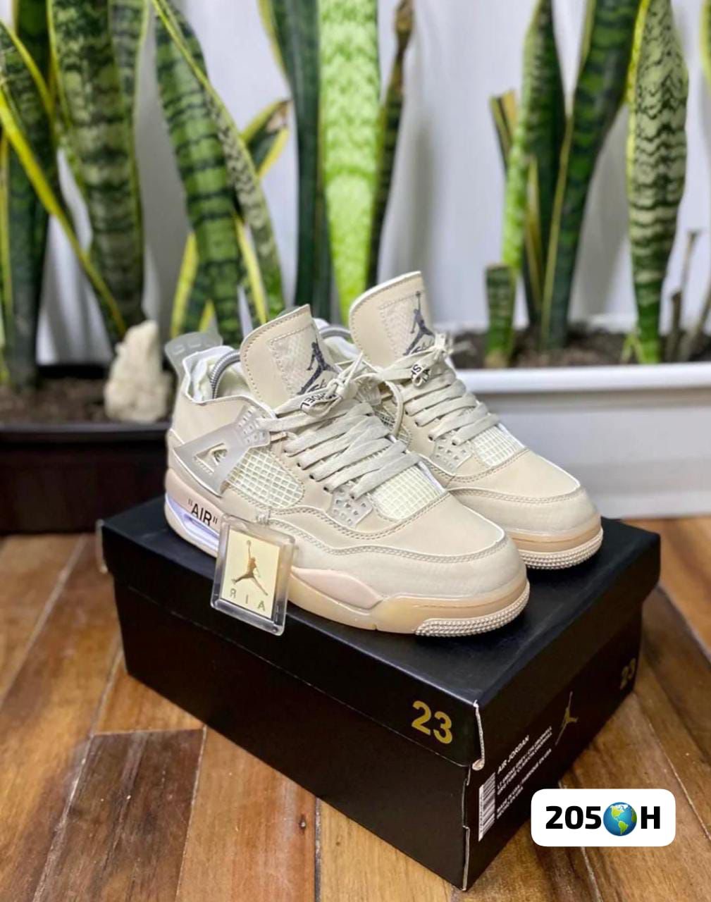 Nike Air Jordan Retro 4 Off Whitte