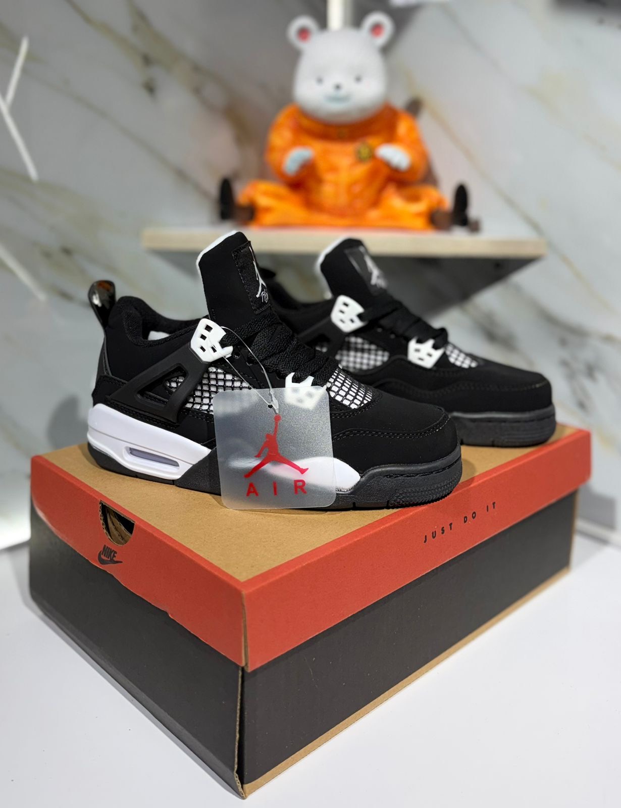 Nike Air Jordan Retro 4 White Thunder