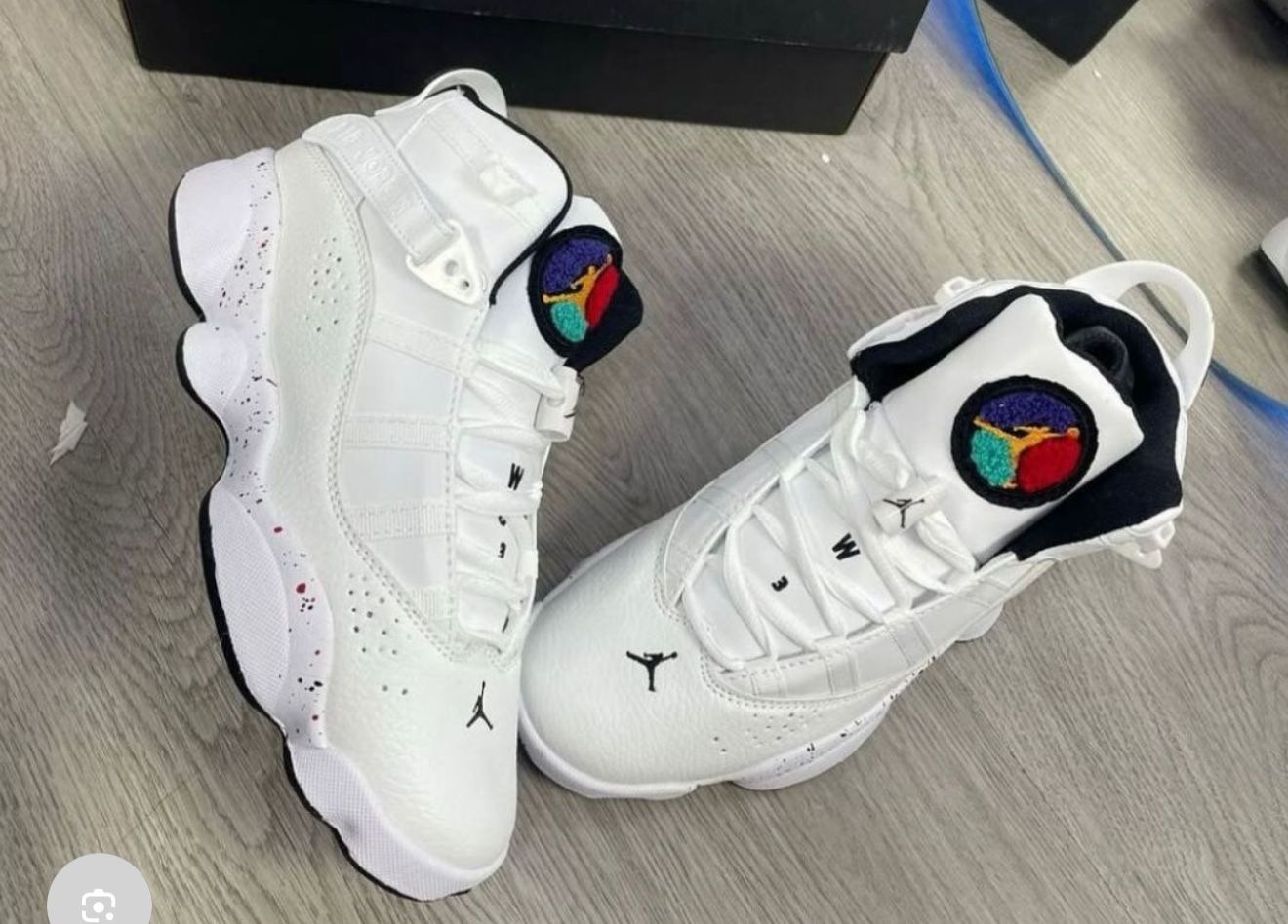 Nike Jordan 6 Anillos Blanco